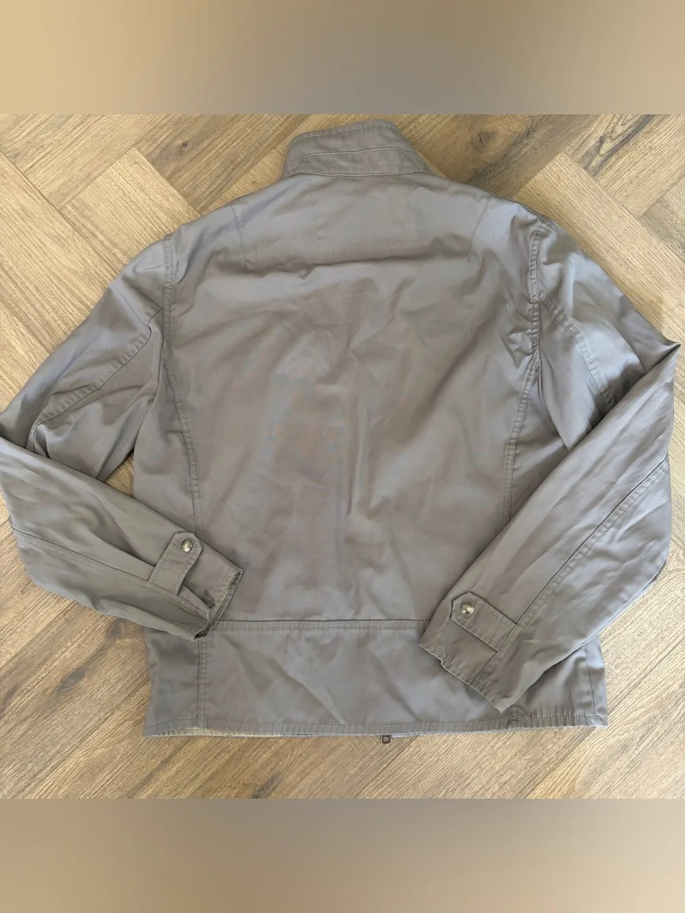 Banana Republic Men's Olive-Taupe Military Field Jacket excellent! Medium